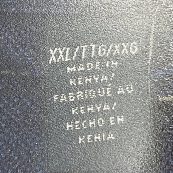 Arrow 2XL Tall Polo Navy Cotton Blend Shirt 55c ? - Picture 3 of 11